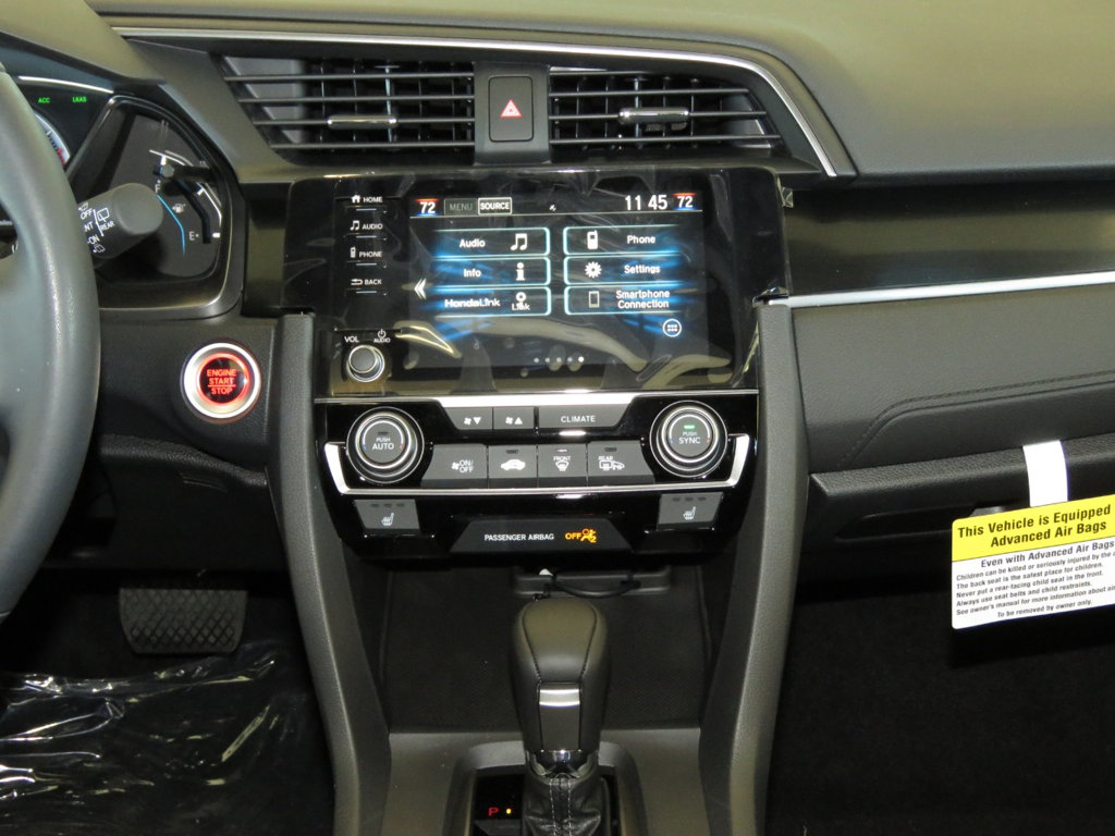 New 2020 Honda Civic Hatchback Ex Cvt Front Wheel Drive Hatchback