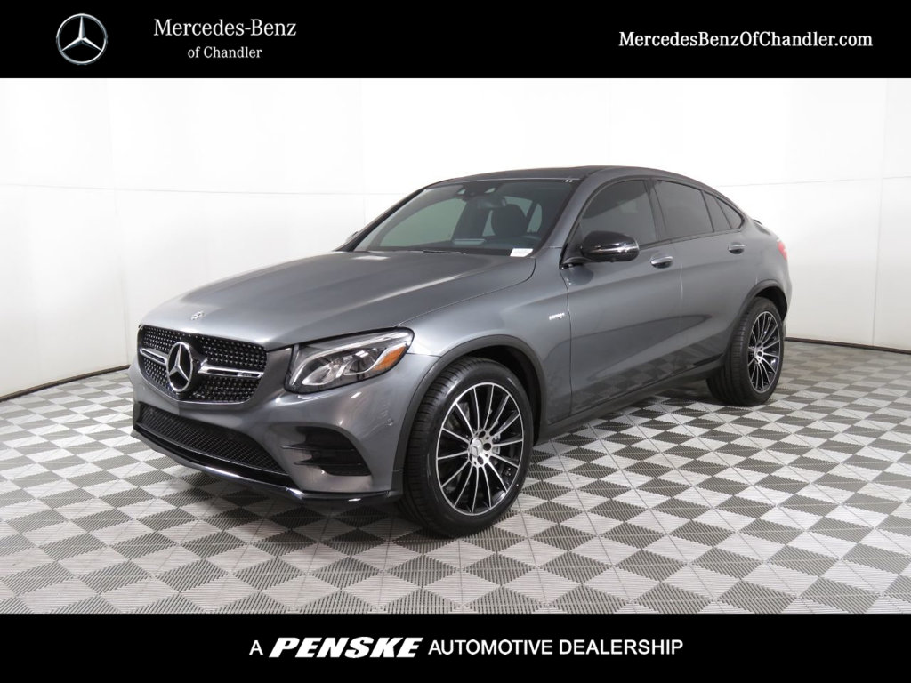 Certified Pre Owned 2018 Mercedes Benz Glc Amg Glc 43 4matic Coupe All Wheel Drive 4matic Coupe