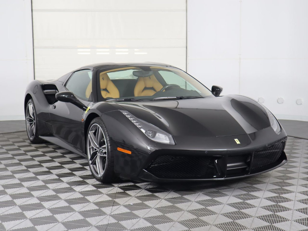 Pre Owned 2018 Ferrari 488 Spider Convertible Rear Wheel Drive Convertible